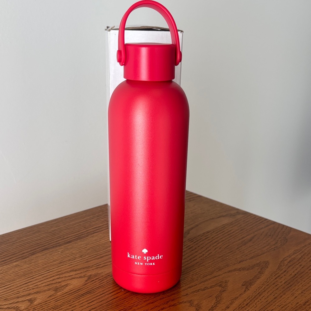 Kate Spade Vibrant Red Bottle - NIB